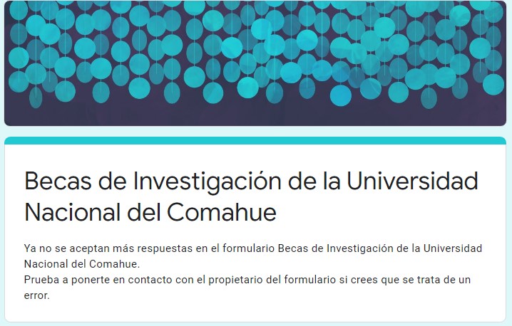 APERTURA CONVOCATORIA 2021 BECAS DE INVESTIGACIÓN UNCO CATEGORÍA GRADUADO DE INICIACIÓN