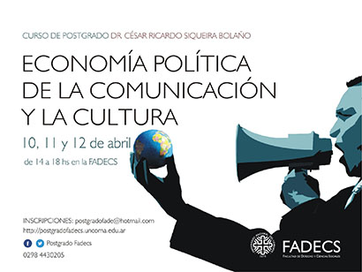 CURSO "ECONOMIA POLITICA DE LA COMUNICACION Y LA CULTURA"