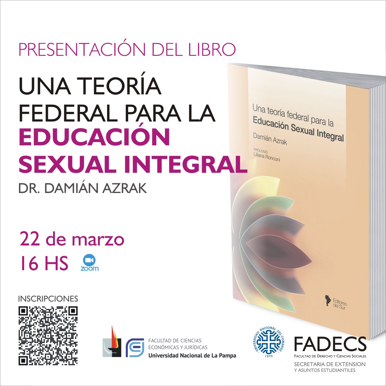 PRESENTAN LIBRO SOBRE EDUCACIÓN SEXUAL INTEGRAL