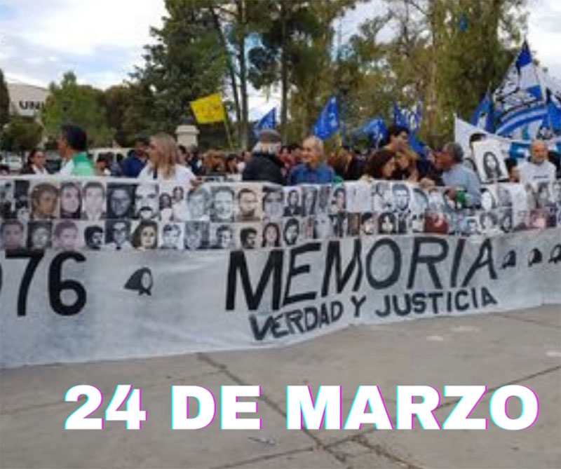 24 de marzo a 46 años del golpe genocida 