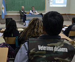 COMENZÓ ESTE JUEVES EN LA FADECS EL III SEMINARIO MALVINAS EN LA UNIVERSIDAD