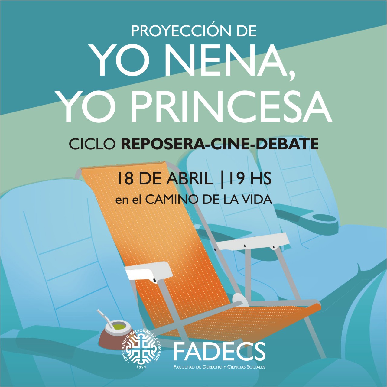 PROYECCIÓN DE “YO NENA, YO PRINCESA” EN EL CICLO “REPOSERA-CINE-DEBATE”