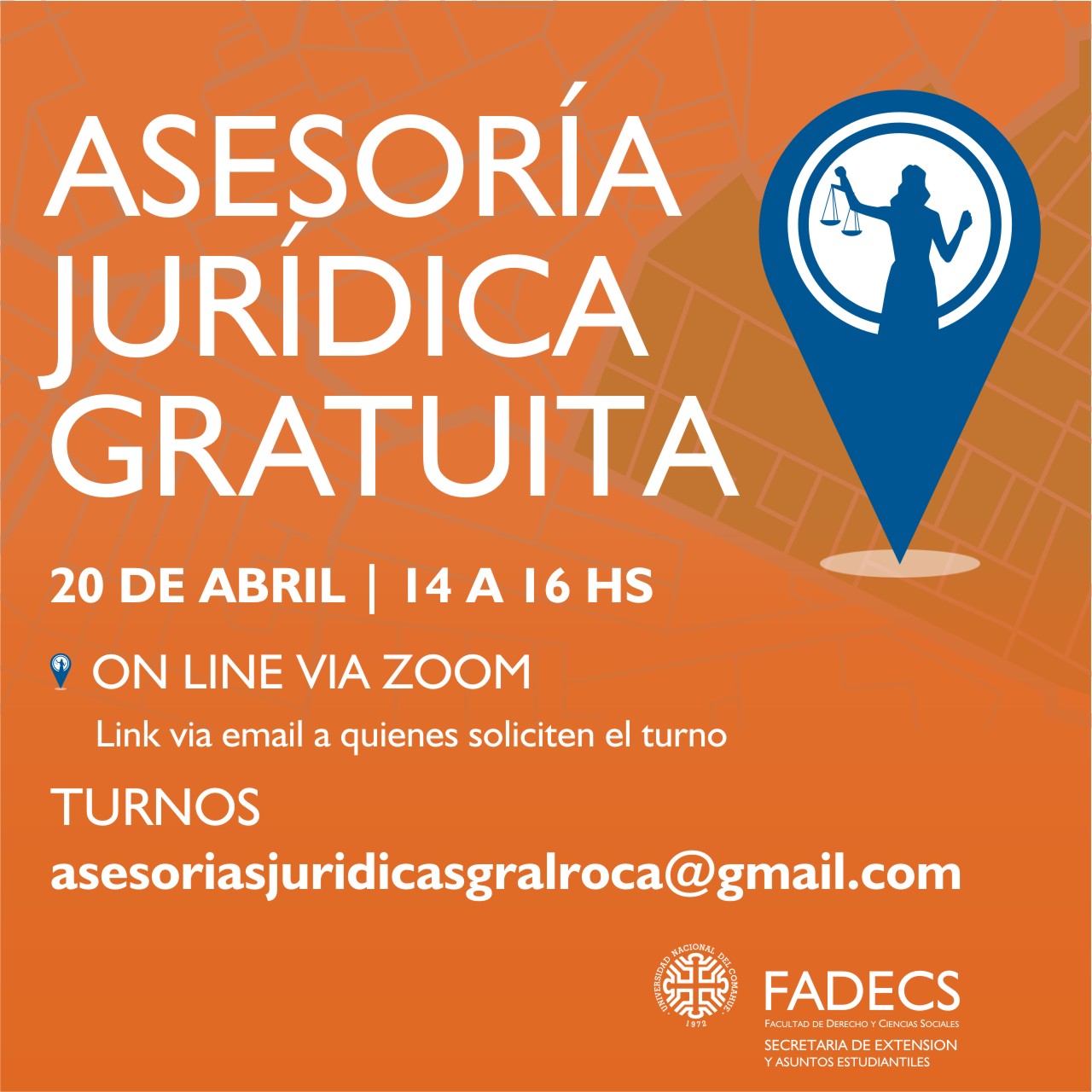 ASESORÍA JURÍDICA GRATUITA DE LA FADECS-UNCOMA