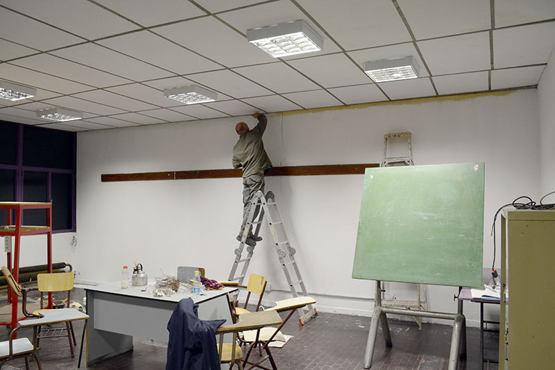 SE ACONDICIONA EL AULA HERMET