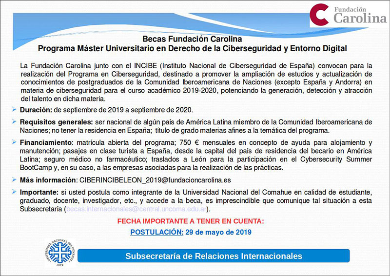 Becas Fundación Carolina