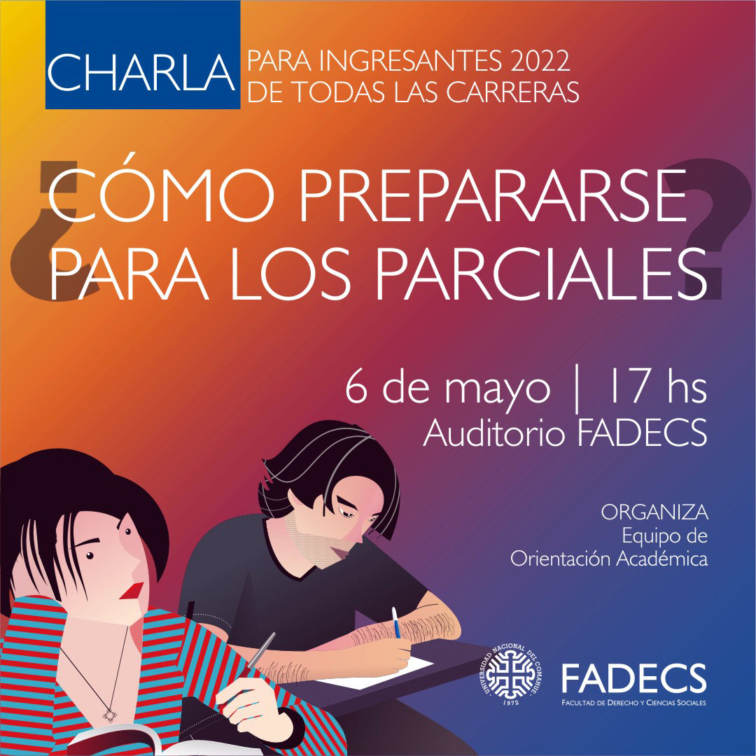 CHARLA "CÓMO PREPARARSE PARA LOS PARCIALES?"