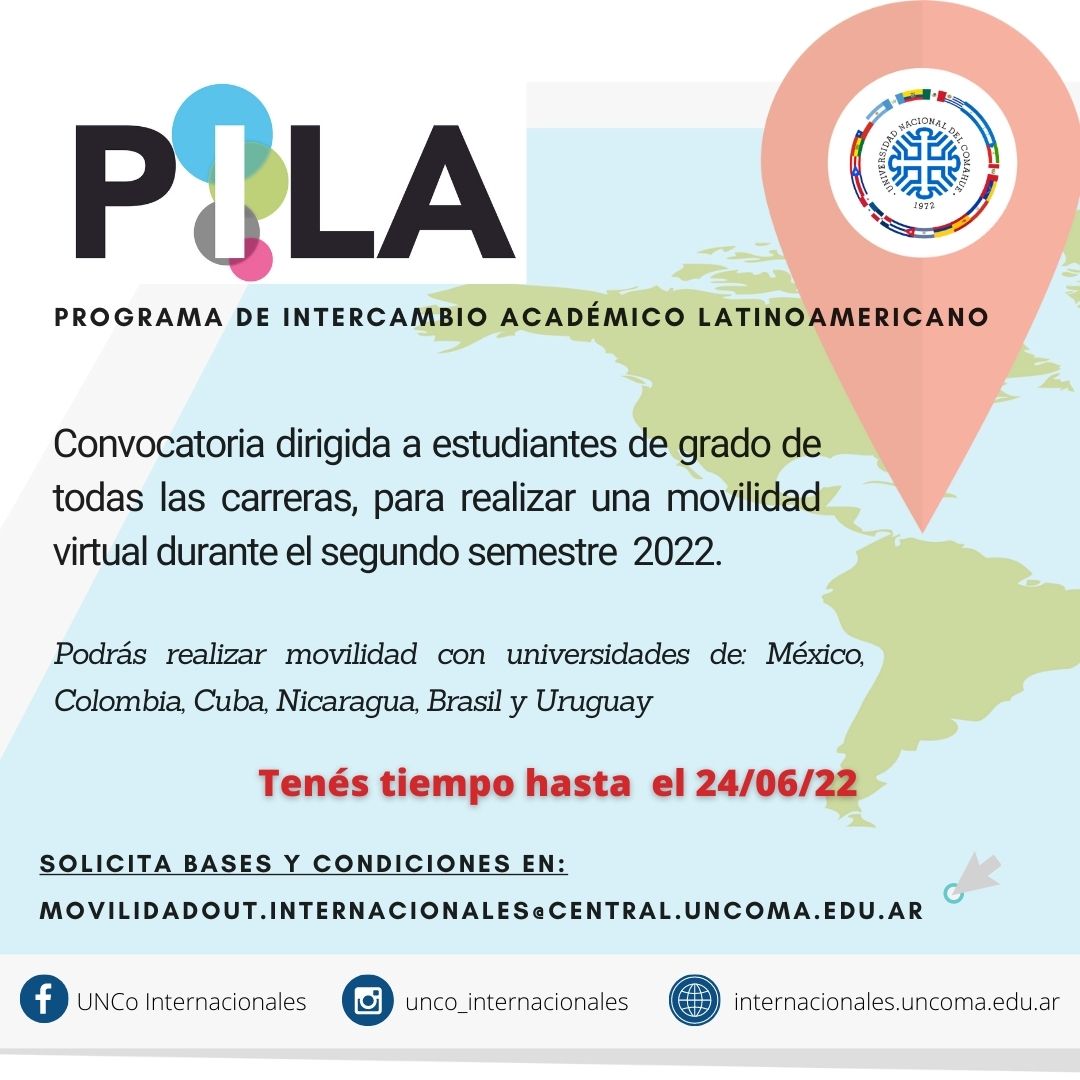 CONVOCATORIA DE MOVILIDAD PILA VIRTUAL