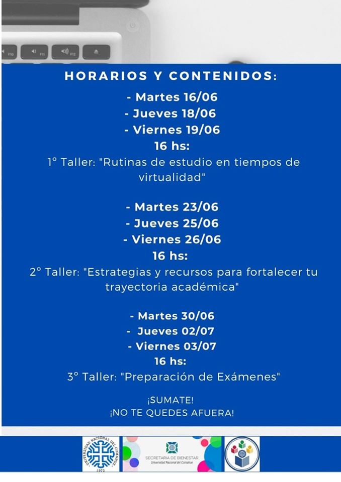 CHARLA TALLER PARA ESTUDIANTES SOBRE PARCIALES UNIVERSITARIOS