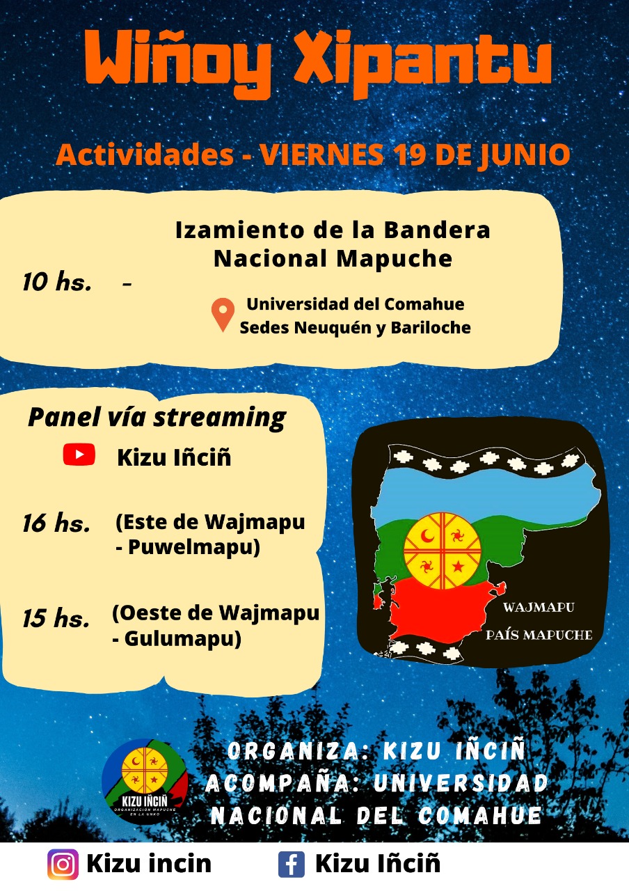 Wiñoy Xipantu Un acto de soberanía político, cultural y territorial. Un nuevo ciclo en el país mapuche.