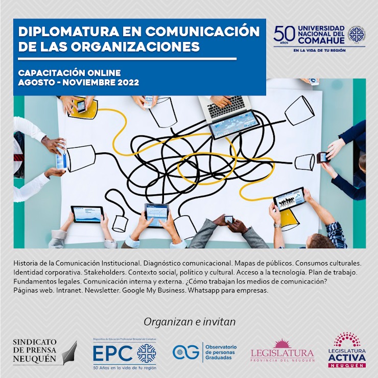 DIPLOMATURA EN COMUNICACIÓN DE LAS ORGANIZACIONES