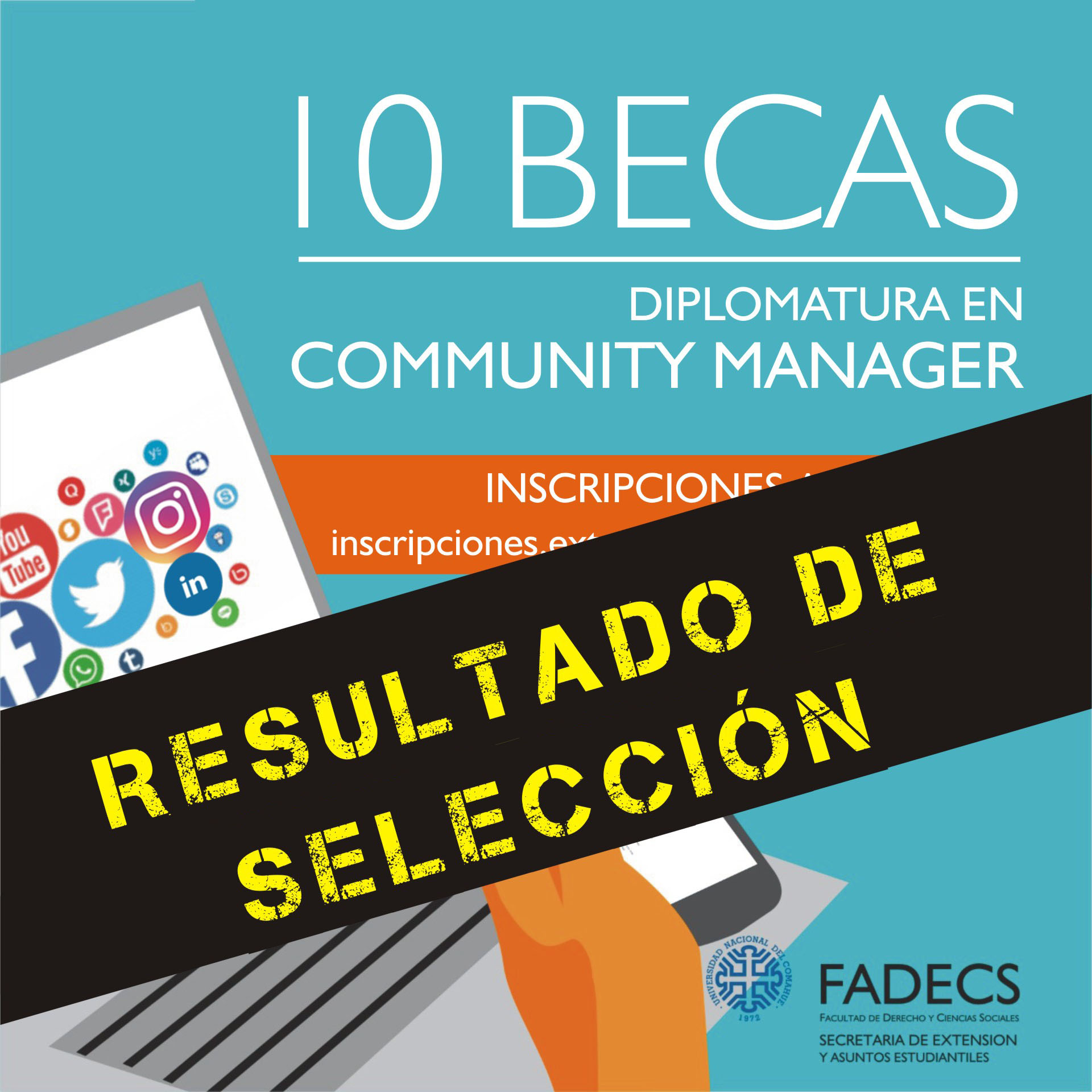 BECAS PARA LA DIPLOMATURA EN COMMUNITY MANAGER 2021