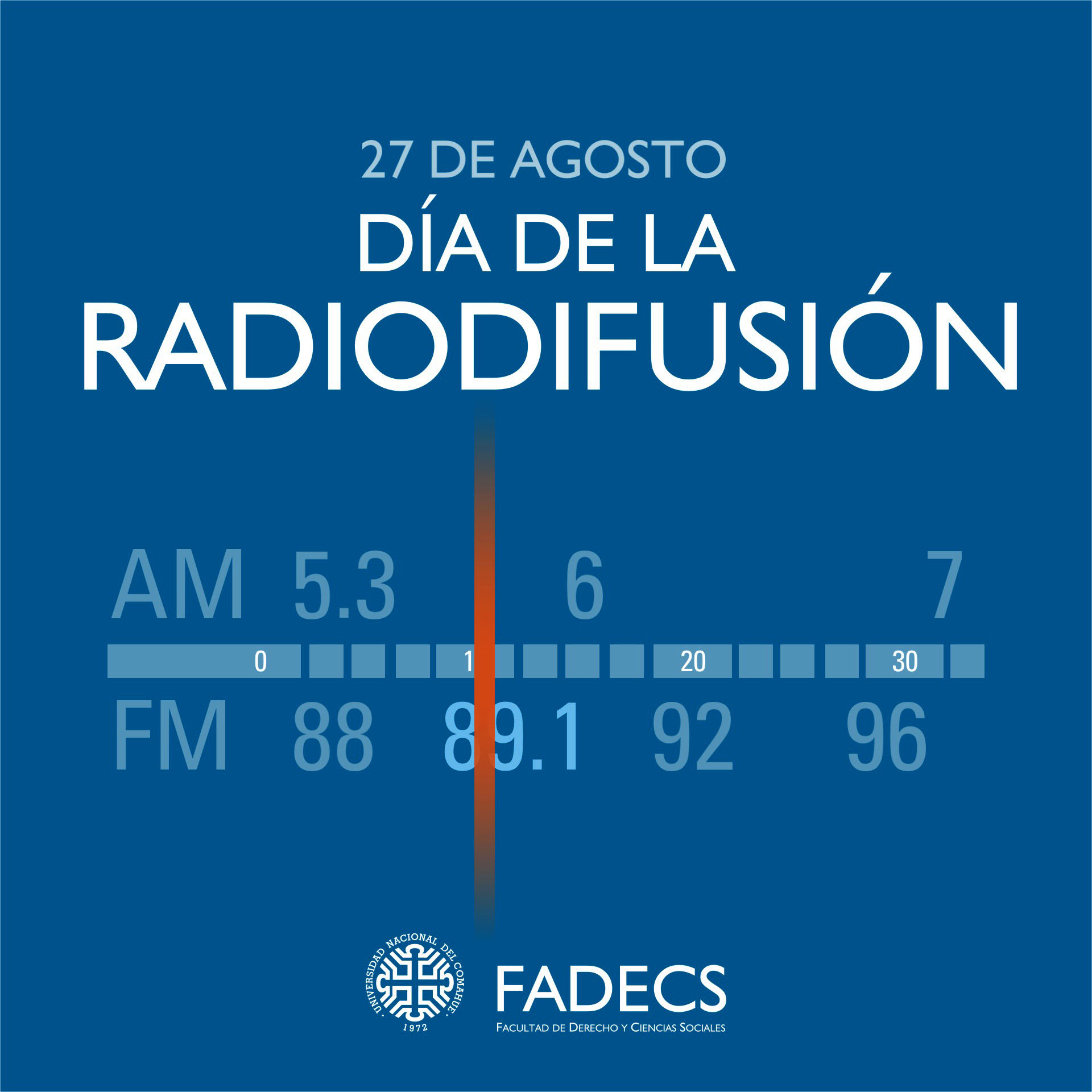 27 DE AGOSTO DÍA DE LA RADIODIFUSIÓN