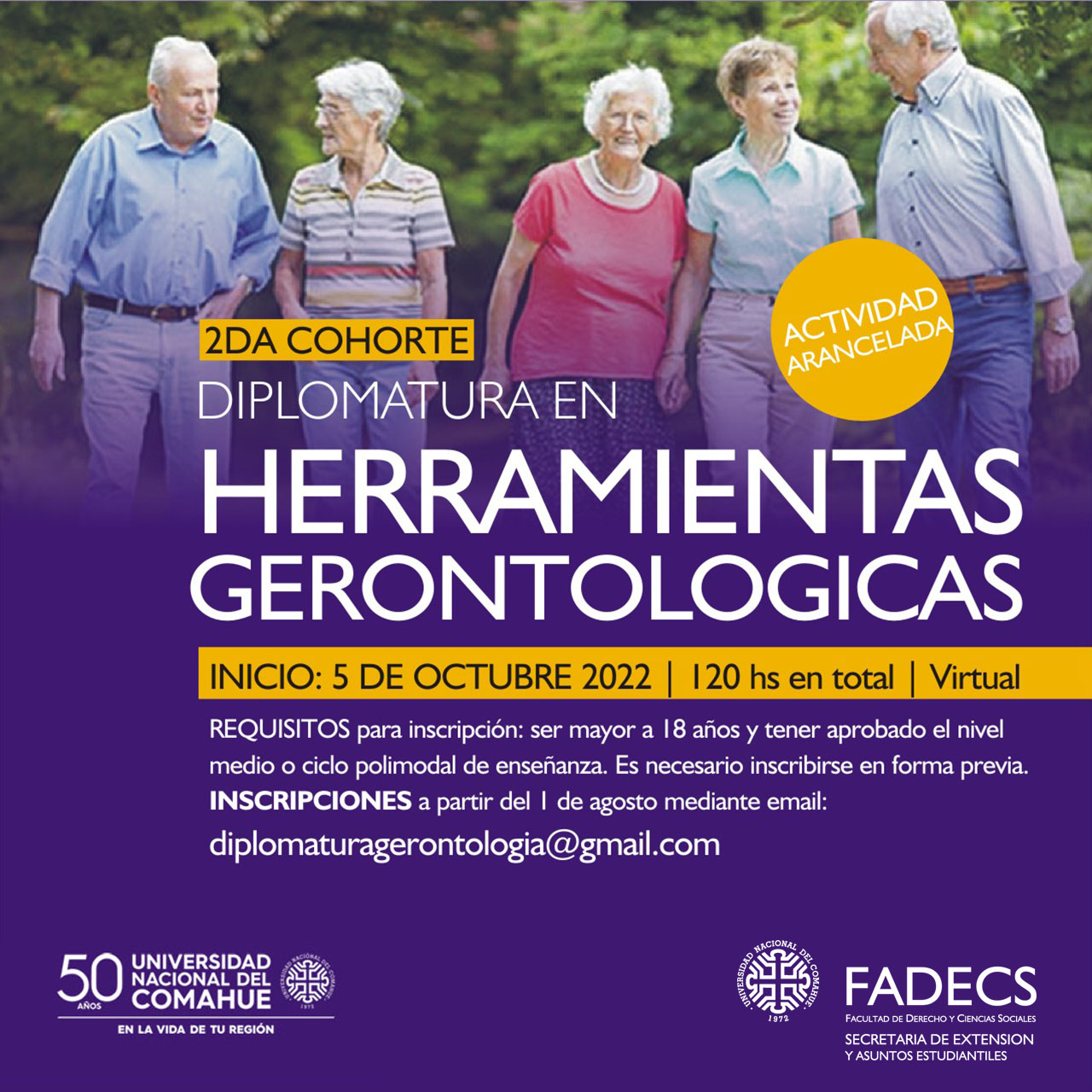 DIPLOMATURA EN HERRAMIENTAS GERONTOLÓGICAS