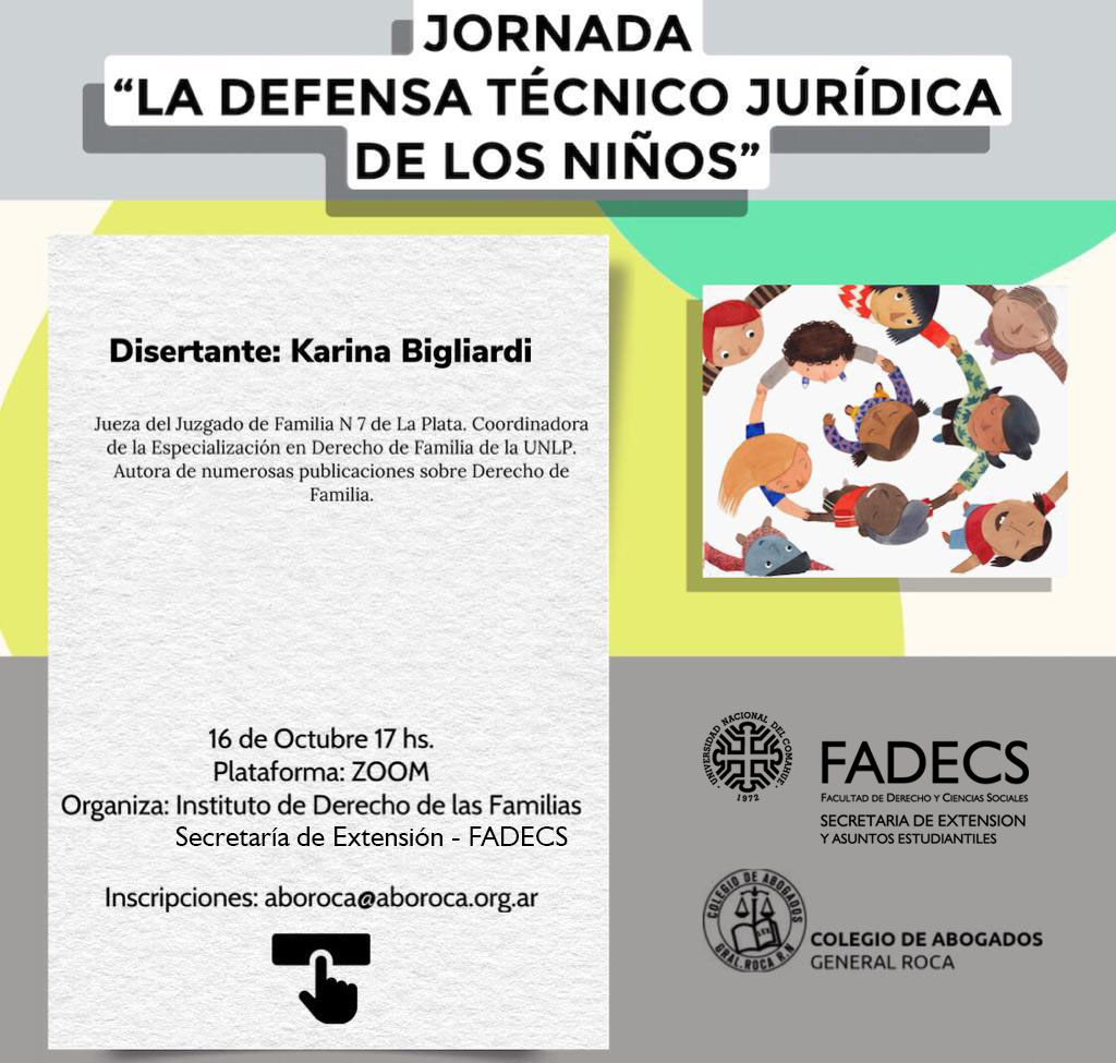 JORNADA “LA DEFENSA TÉCNICO JURÍDICA DE LOS NIÑOS”