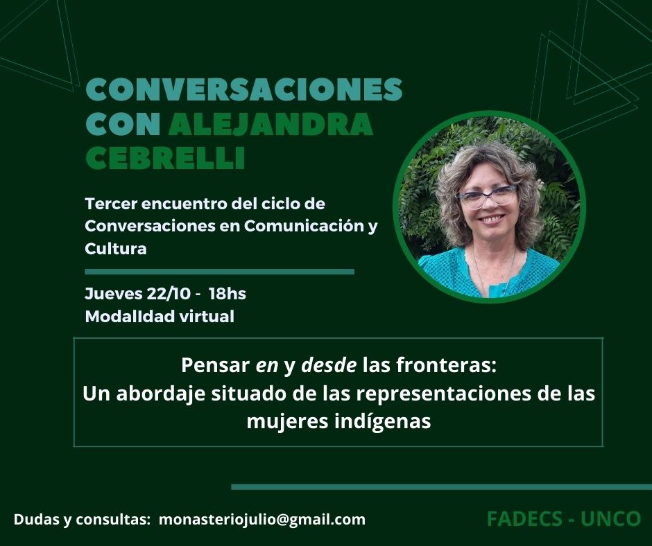 CONVERSACIONES CON ALEJANDRA CEBRELLI