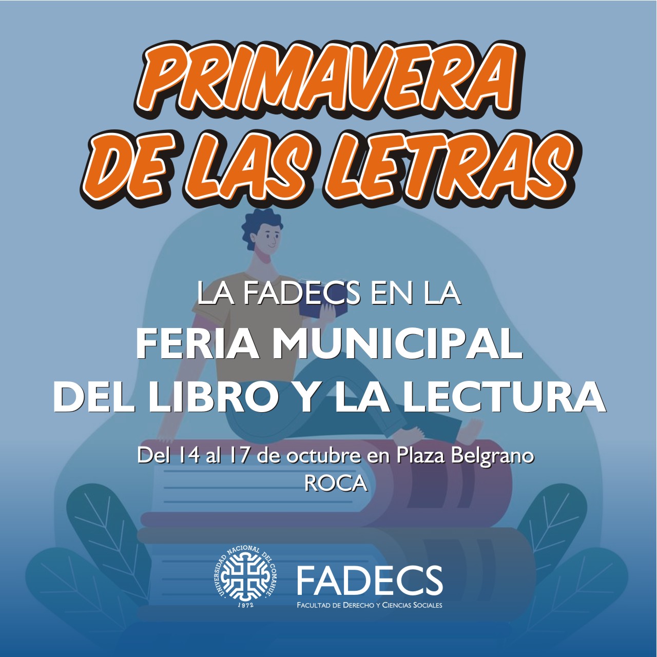 LA FADECS-UNCOMA PRESENTE EN LA PRIMAVERA DE LAS LETRAS