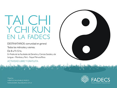 CHI KÚN Y TAI CHÍ EN LA FADECS