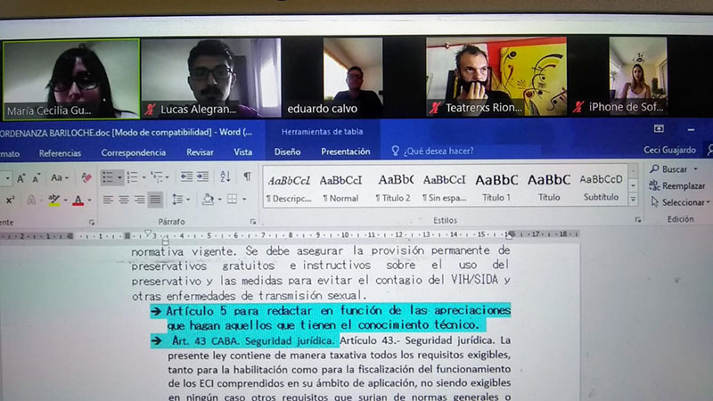 AVANZA LA REDACCIÓN DEL PROYECTO DE ORDENANZA DE ACTIVIDADES CULTURALES