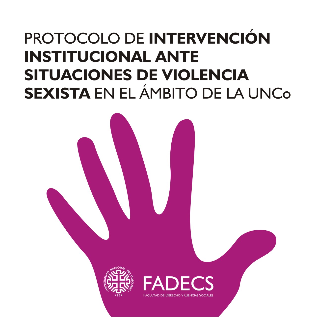 DECLARACIÓN DEL CONSEJO DIRECTIVO DE LA FADECS-UNCo