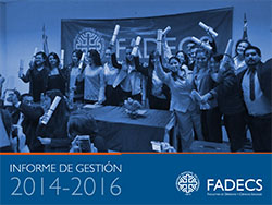 EL EQUIPO DE GESTIÓN DE LA FADECS LES DESEA UN PRÓSPERO AÑO 2017