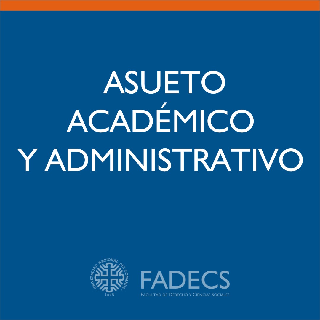 ASUETO ACADÉMICO Y ADMINISTRATIVO